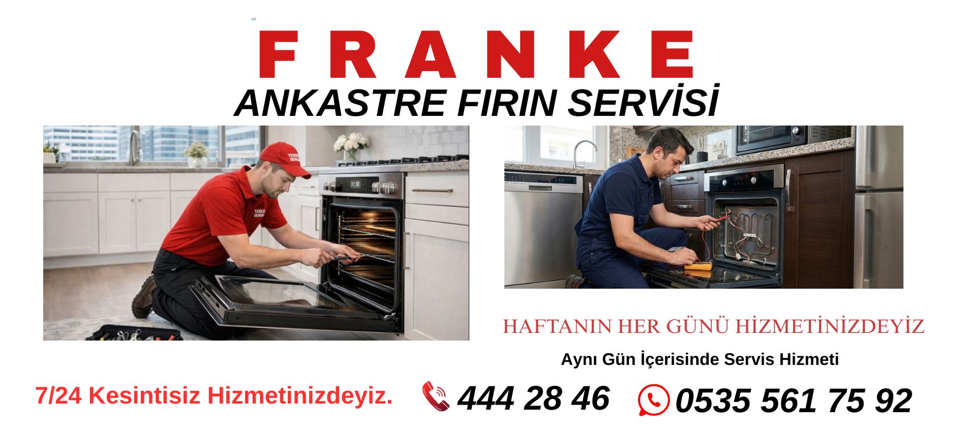 Franke Ankastre Fırın Servisi